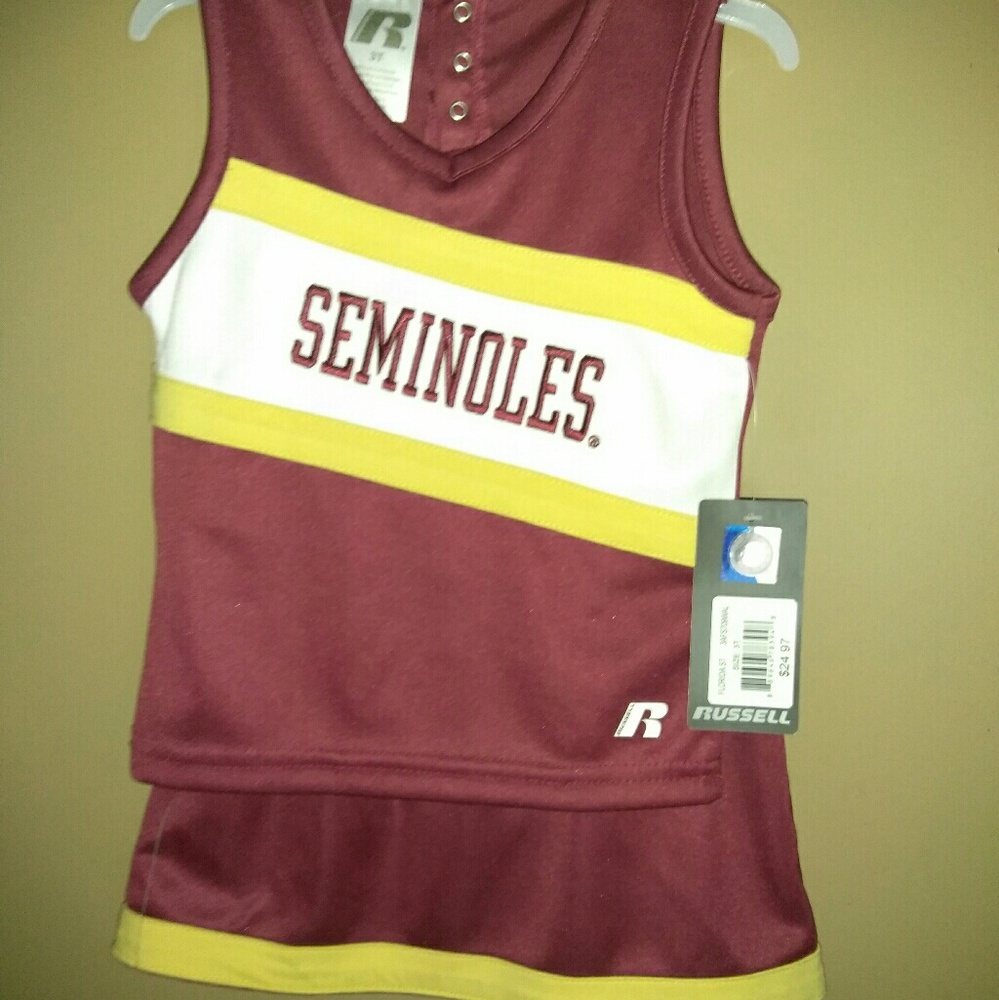 Girls Cheerleader outfit Florida Seminoles